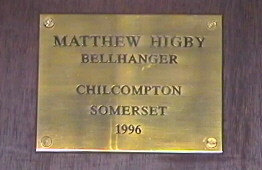 brass plaque
